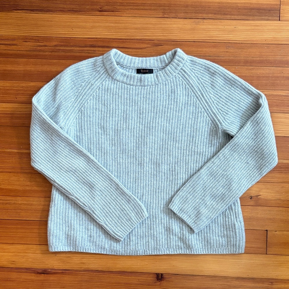 Quince Mongolian Cashmere Sweater- M